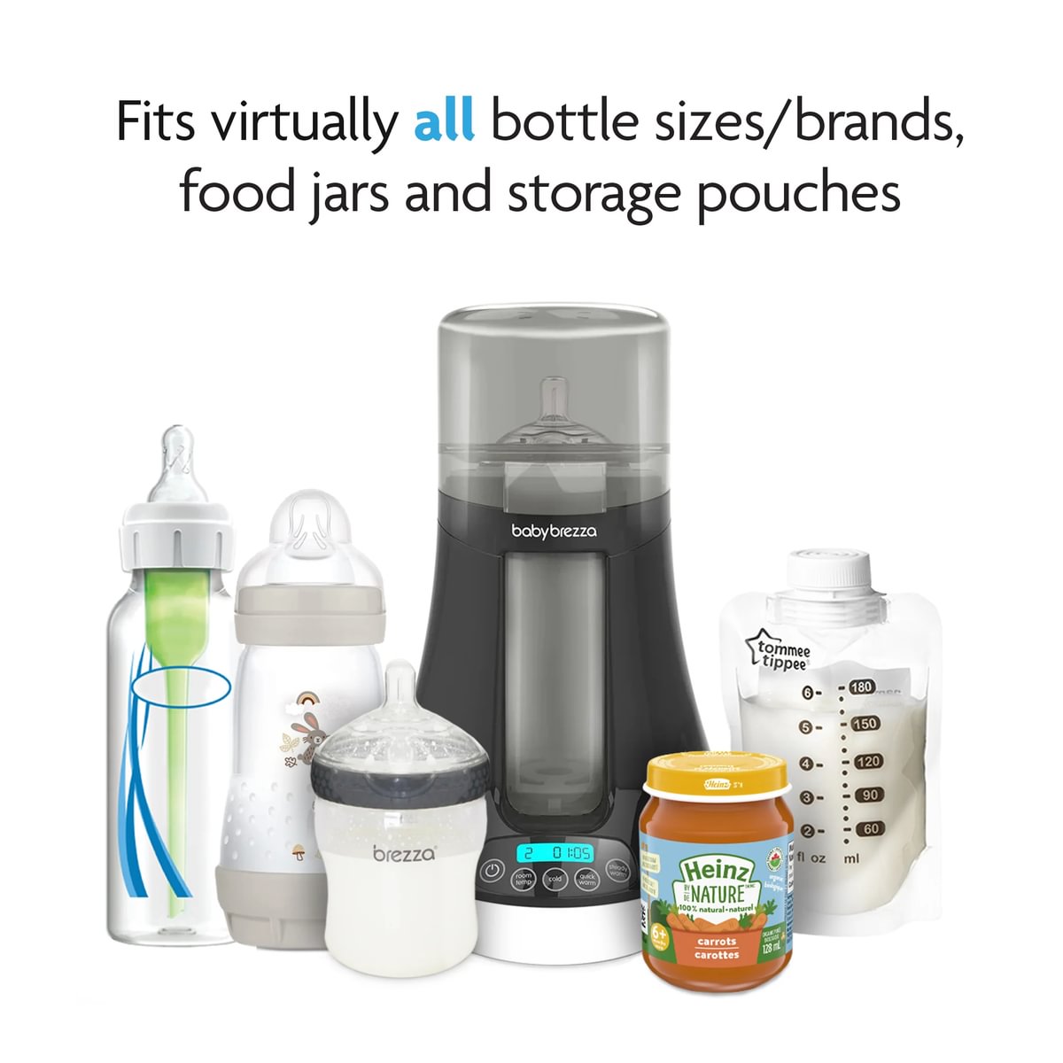 Baby Brezza Bottle & Breastmilk Warmer-Bottle Warmers & Sterilizers-Parent Studio
