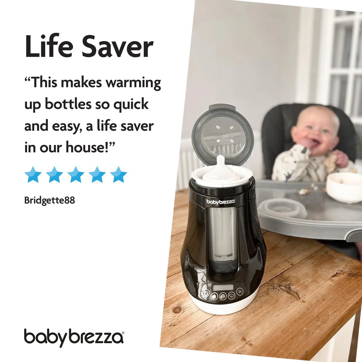 Baby Brezza Bottle & Breastmilk Warmer-Bottle Warmers & Sterilizers-Parent Studio