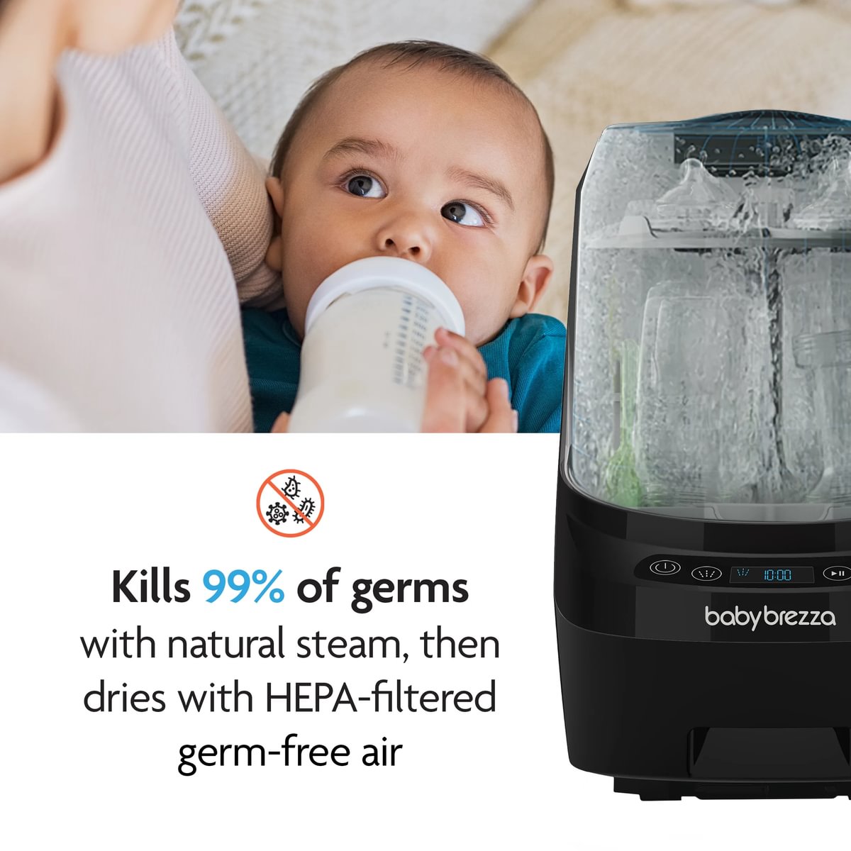 Baby Brezza Bottle Washer Pro-Bottle Warmers & Sterilizers-Parent Studio