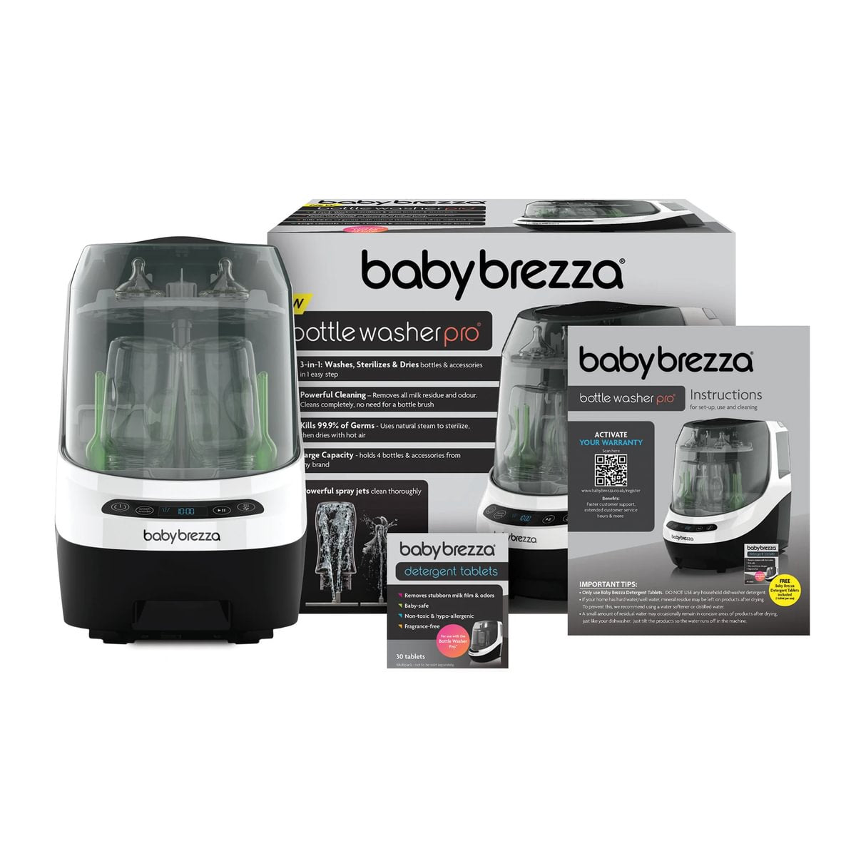 Baby Brezza Bottle Washer Pro-Bottle Warmers & Sterilizers-Parent Studio