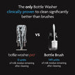 Baby Brezza Formula Pro Advanced AND Bottle Washer Pro Bundle