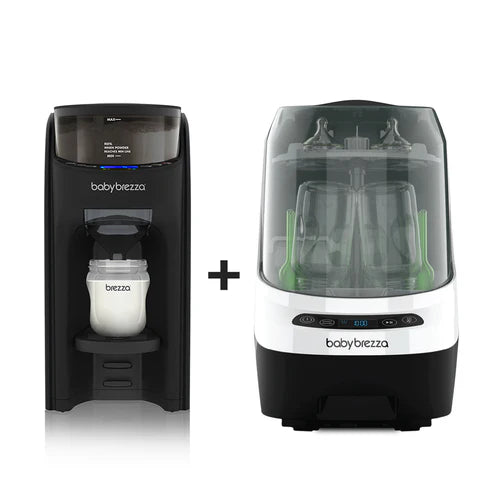 Baby Brezza Formula Pro Advanced AND Bottle Washer Pro Bundle