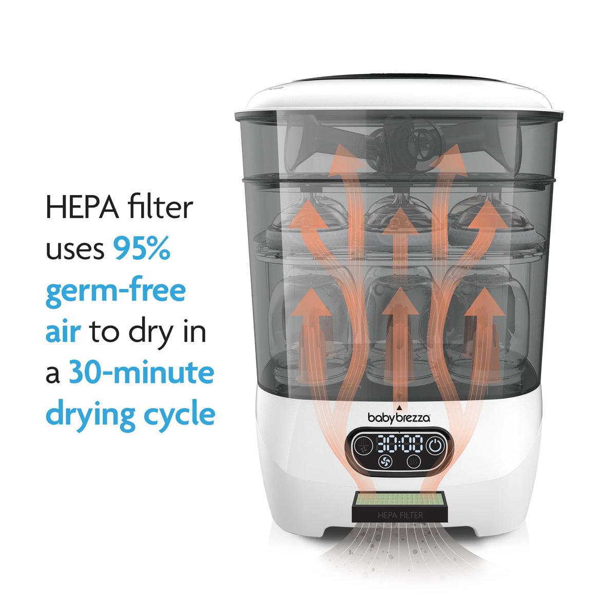 Baby Brezza Steriliser and Dryer Advanced-Baby Sterilizer-Parent Studio