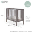 Obaby Bantam Space Saver Cot