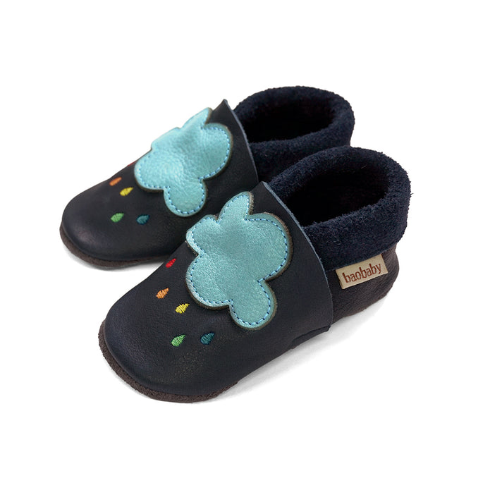 Baobaby Soft Sole Baby Shoes, Classics, Cloud