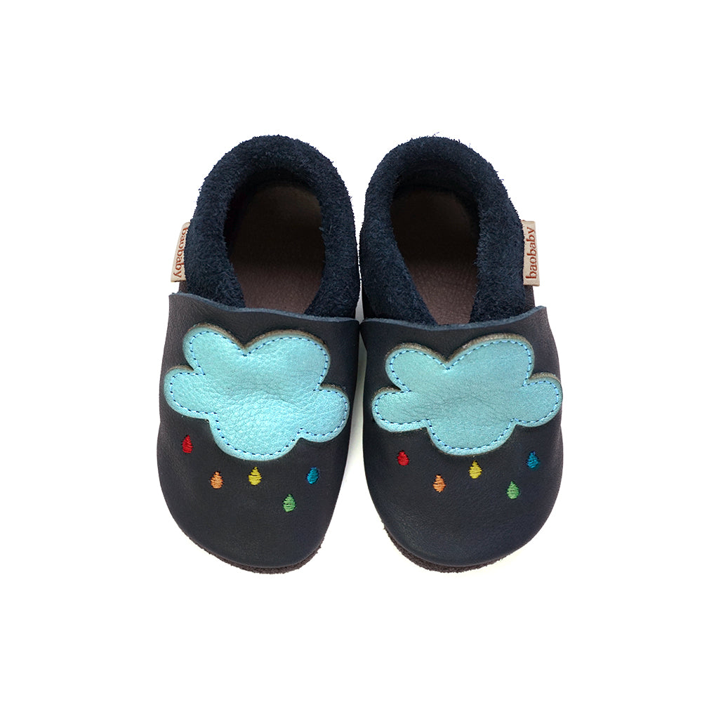 Baobaby Soft Sole Baby Shoes, Classics, Cloud