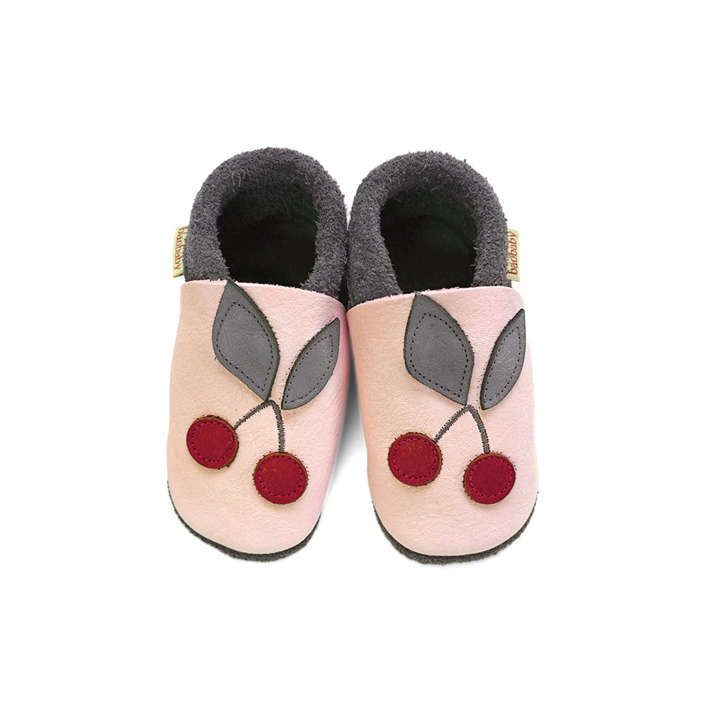 Baobaby Soft Sole Baby Shoes, Classics,  Cherry Pop - Parent Studio