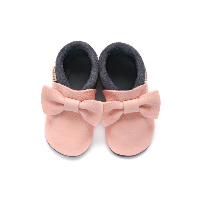 Baobaby Soft Sole Baby Shoes, Pirouettes,  Pink