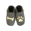 Baobaby Soft Sole Baby Shoes, Classics, Paw Grey