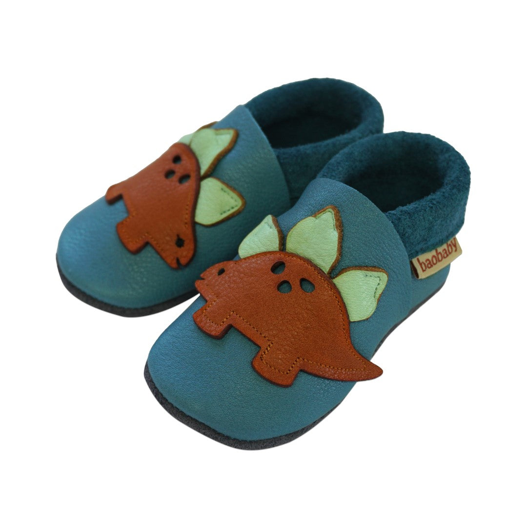 Baobaby Soft Sole Baby Shoes, Classics, Stegofriends - Parent Studio
