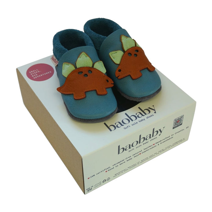 Baobaby Soft Sole Baby Shoes, Classics, Stegofriends