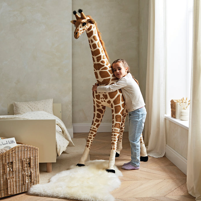 CuddleCo Tall Standing Giraffe Stuffed Animal - 170cm-Nursery Deco-Parent Studio