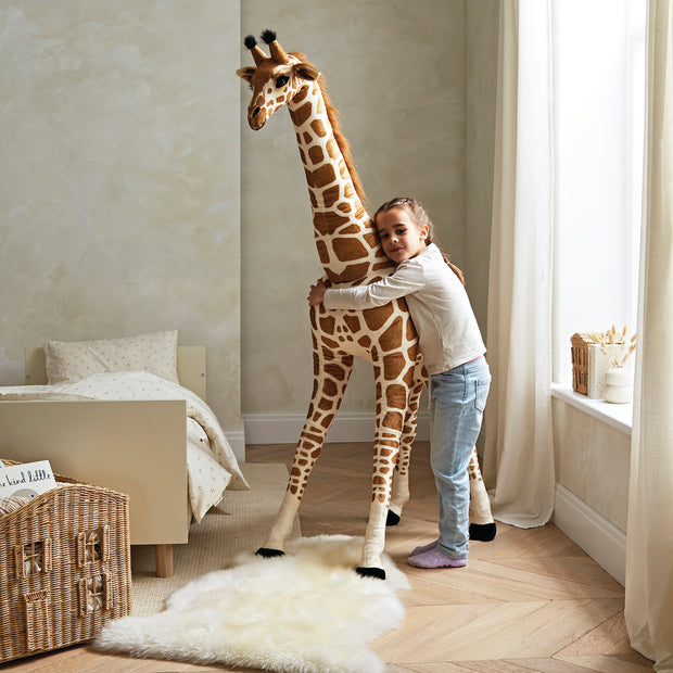 CuddleCo Tall Standing Giraffe Stuffed Animal - 170cm-Nursery Deco-Parent Studio