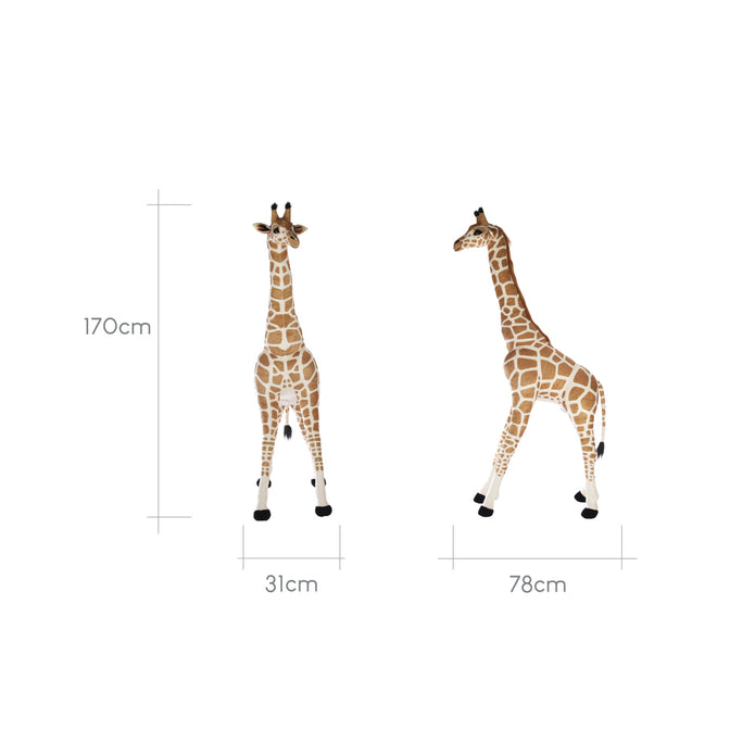 CuddleCo Tall Standing Giraffe Stuffed Animal - 170cm-Nursery Deco-Parent Studio