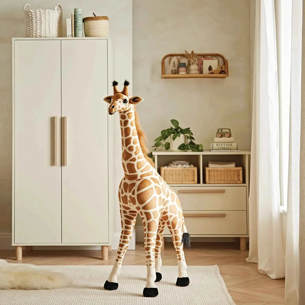 CuddleCo Medium Standing Giraffe Stuffed Animal - 135cm