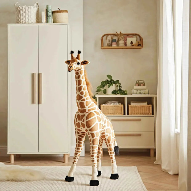 CuddleCo Medium Standing Giraffe Stuffed Animal - 135cm