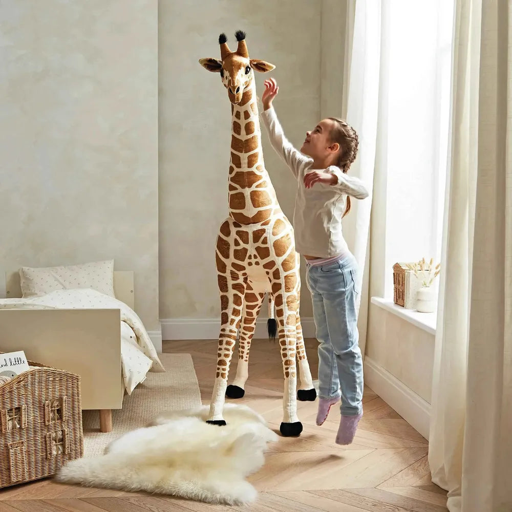 CuddleCo Medium Standing Giraffe Stuffed Animal - 135cm