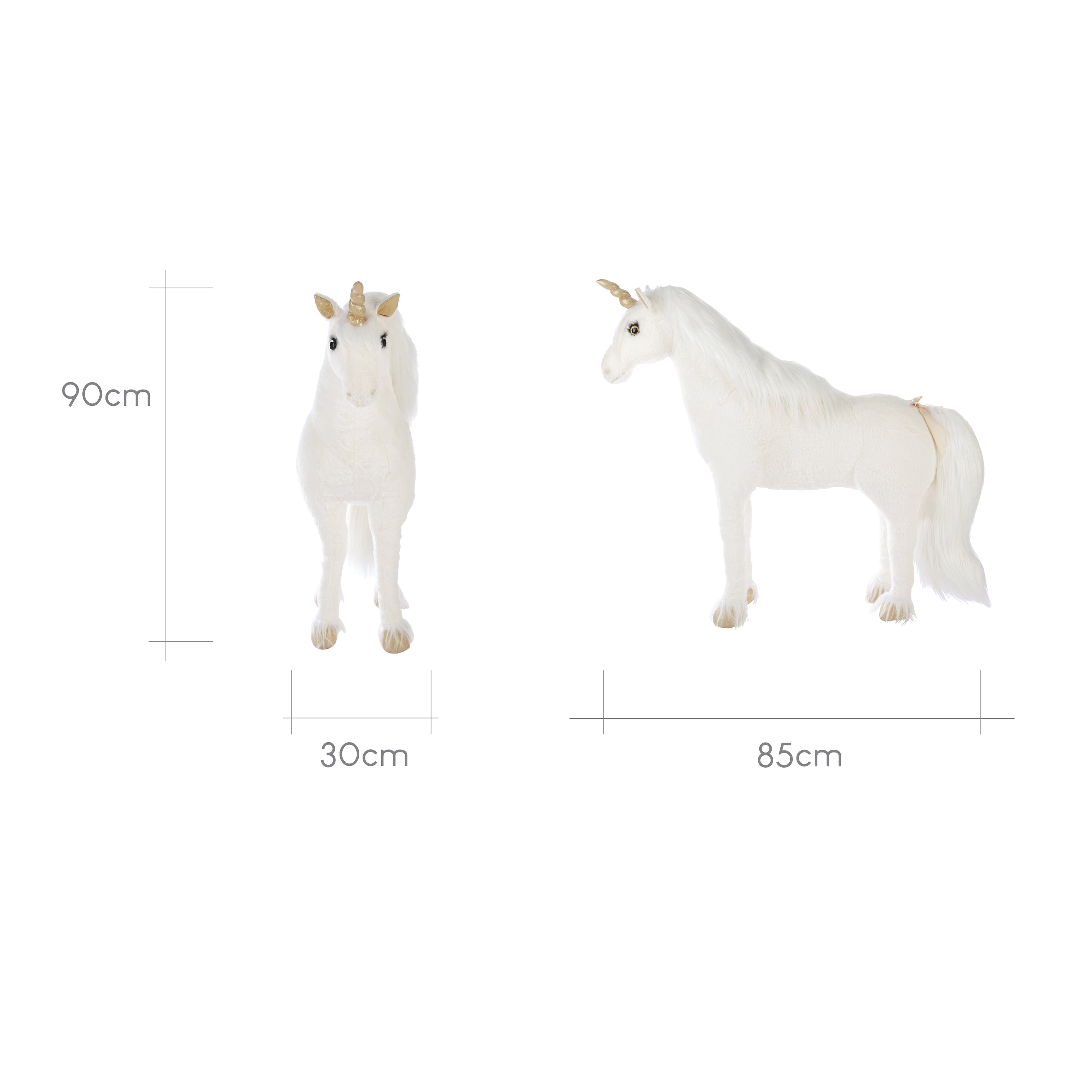 Standing Unicorn - Gold Dust-Nursery Deco-Parent Studio