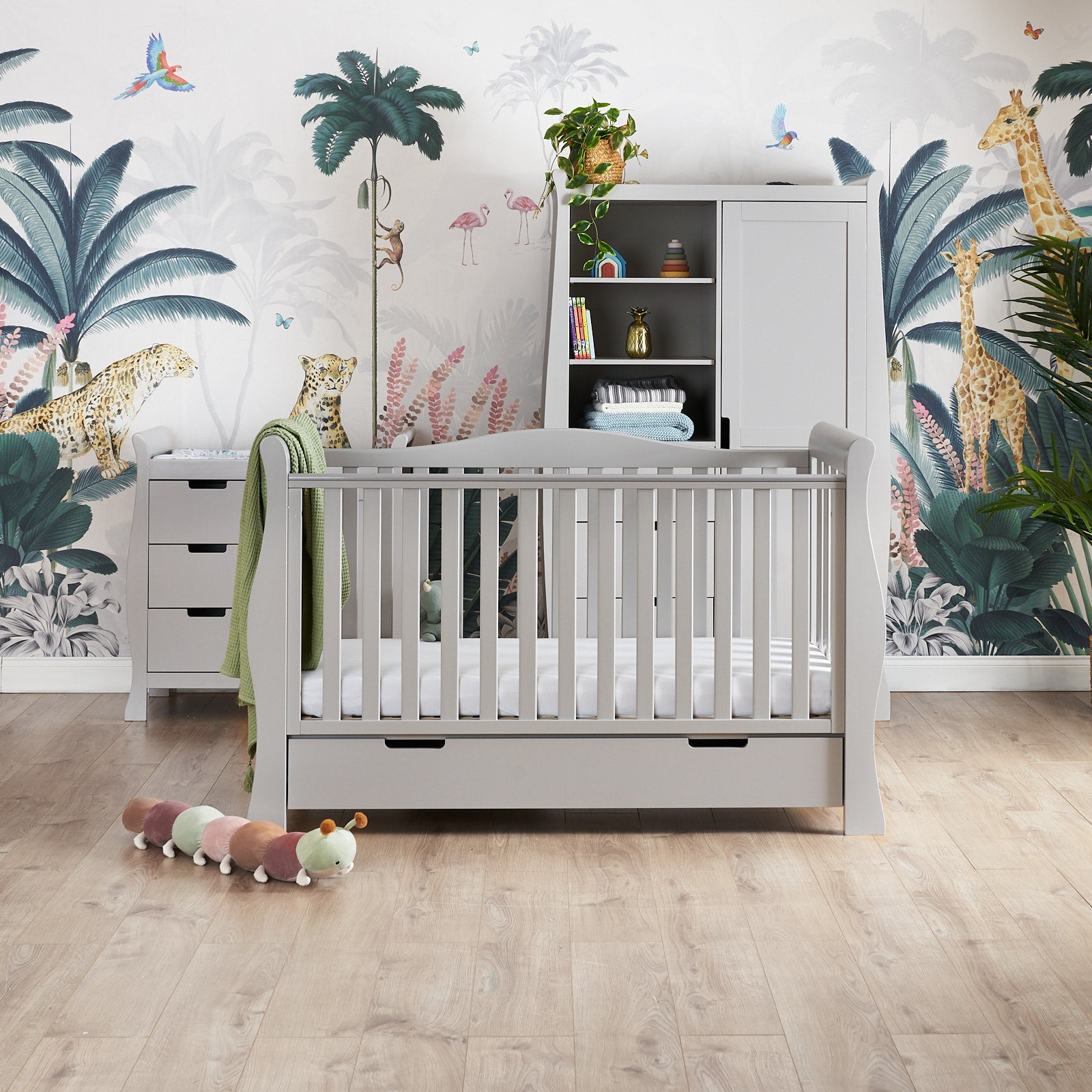 Obaby Stamford Luxe Sleigh 3 Piece Room Set