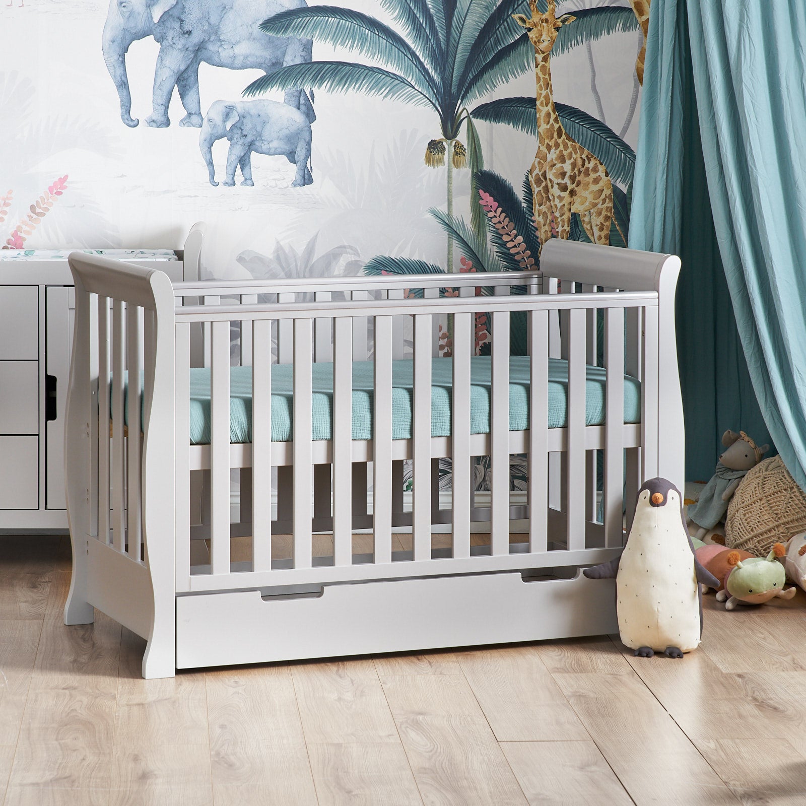 Obaby Stamford Mini Sleigh Cot Bed