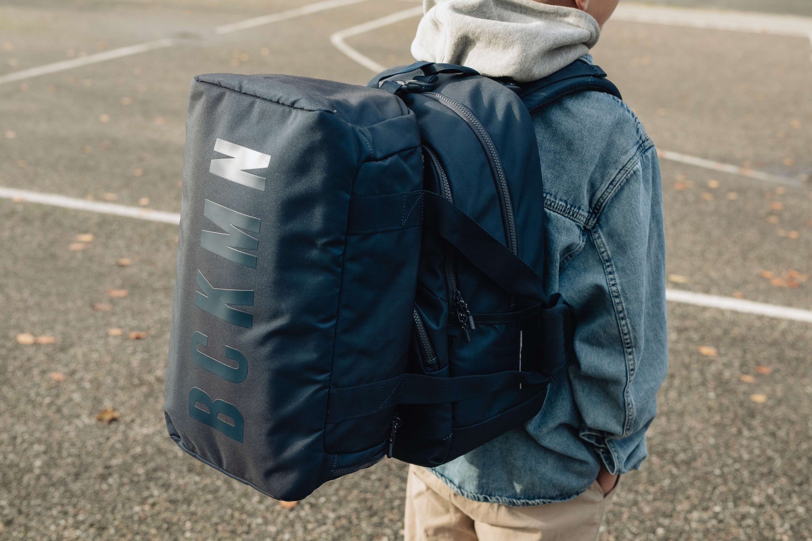 Duffelbag Sport, Blue Camo