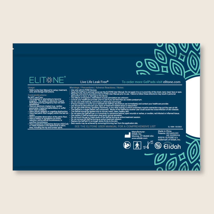 ELITONE Gel Pads - Pack of 5 for Ultimate Comfort and Support with Ellitone Technology for Pelvic Floor Exerciser