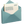 Teal envelope with a white card inside on a light gray background