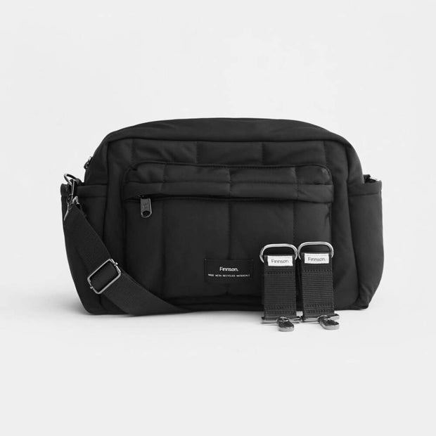 Finnsøn Freya Eco Oversized Stroller Organiser / Compact Changing Bag (with Stroller Clips)