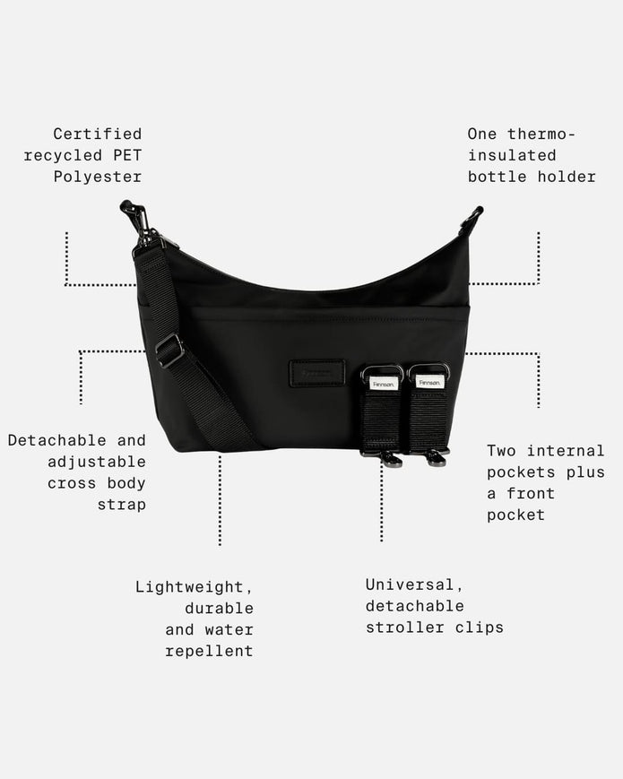 Finnsøn Fia Oversized Sling Stroller Organiser (With Stroller Clips)