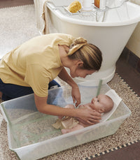 Thumbnail for Stokke® Flexi Bath X-Large Bundle Transparent Green with Newborn Support