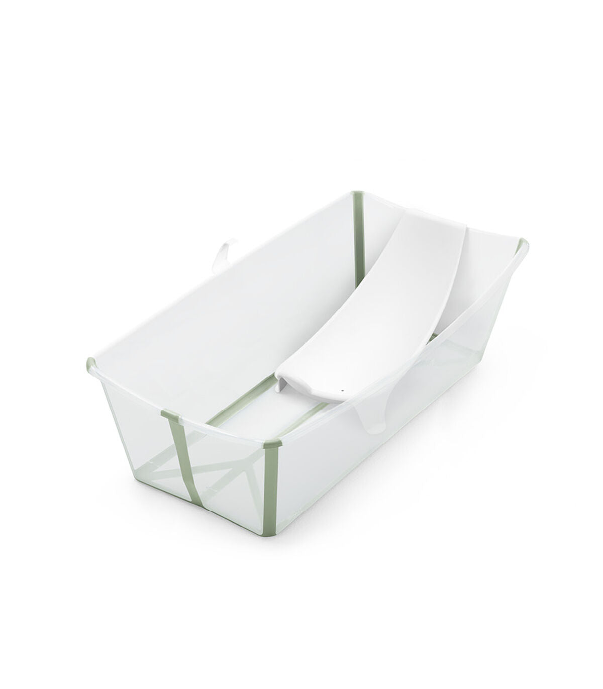 Stokke® Flexi Bath X-Large Bundle Transparent Green with Newborn Support