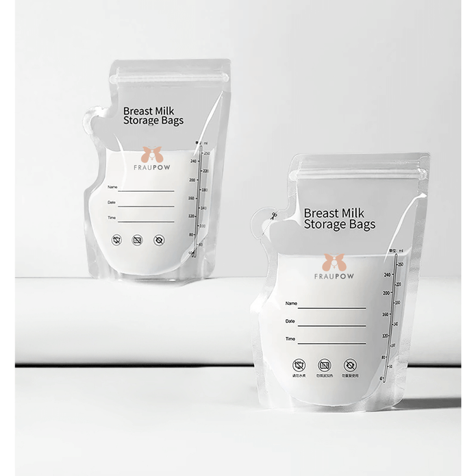 Fraupow Breast Milk Storage Bags | Pack of 30