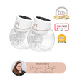Fraupow Double Wearable Hands-Free Breast Pump