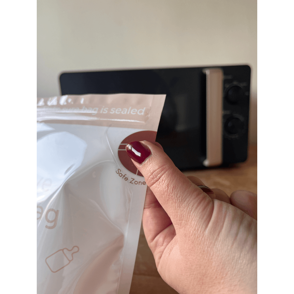 Fraupow Microwave Steriliser Bags | Pack of 10 for Convenient Steam Cleaning