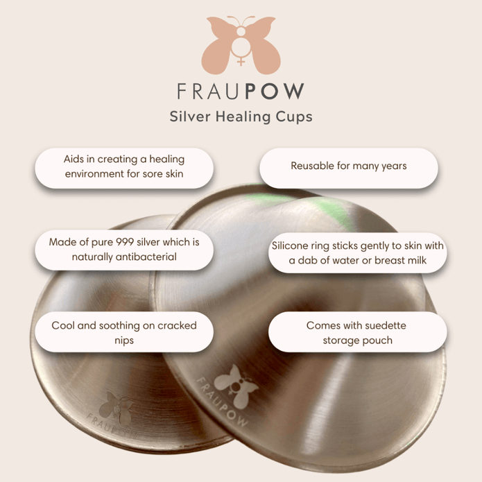Fraupow Silver Healing Cup | Pack of 2