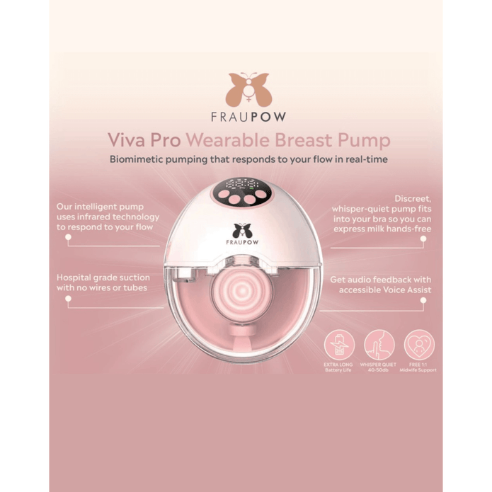 Fraupow Viva Pro Wearable Breast Pump