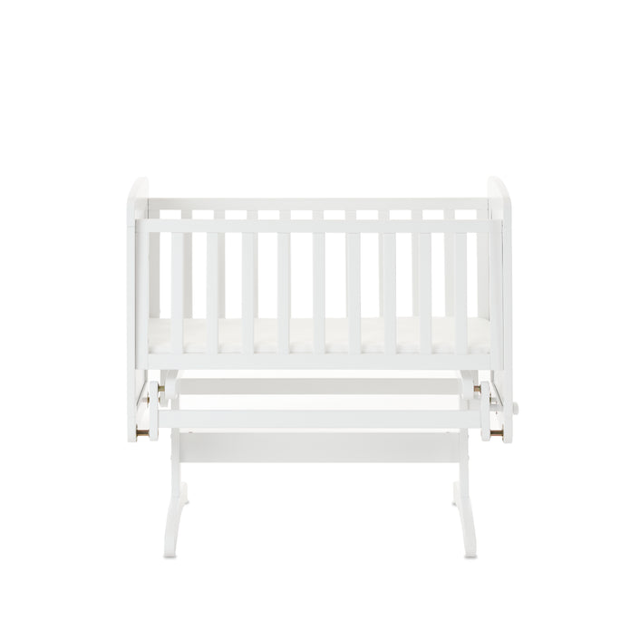 Obaby Gliding Crib + Mattress - White