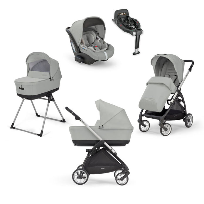 Electa 4 in 1 Travel Stroller Greenwich Silver