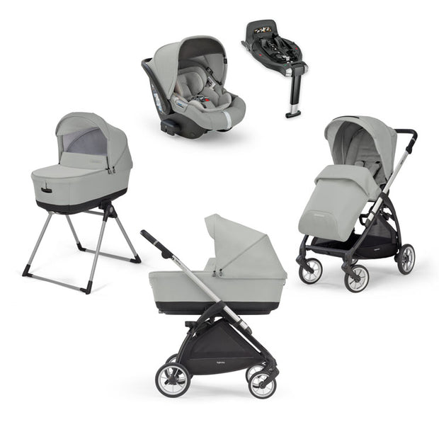 Electa 4 in 1 Travel Stroller Greenwich Silver