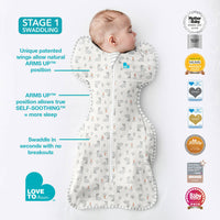 Thumbnail for Love To Swaddle UP Designer Original 1.0 TOG / S / Bunny