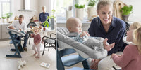 Thumbnail for Tripp Trapp® Newborn Set Grey with Toy Hanger