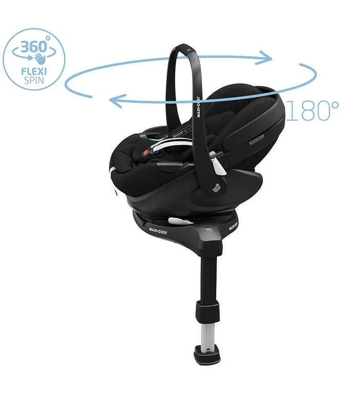 Maxi-Cosi® Pebble 360 Pro² Car Seat & FamilyFix 360 Pro ISOFIX Base Bundle (Free Car Seat Adaptors)