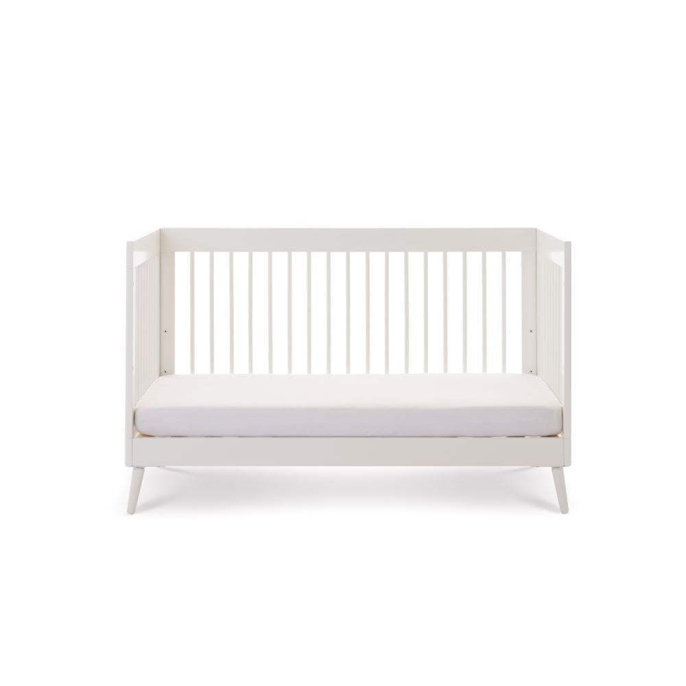 Maya Scandi  Cot Bed Nordic White