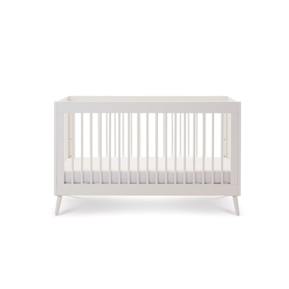 Obaby Maya Scandi  Cot Bed Nordic White