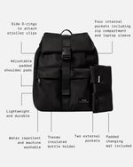 Finnsøn Elise Eco Changing Backpack (with Changing Mat)