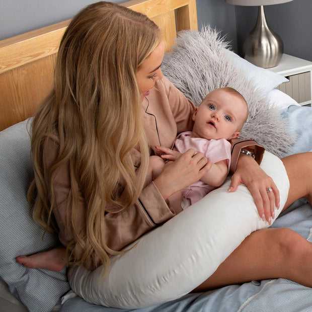 Mother & Baby Organic Cotton Feeding and Infant Support Pillow