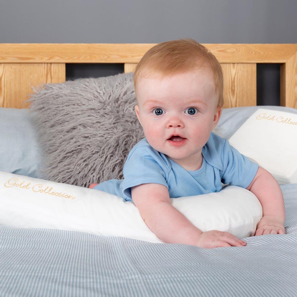 Mother & Baby Organic Cotton Support Pillow and Wedge Set