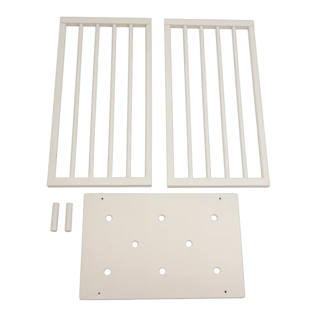 Stokke Nighti Bed Extension Kit in Vanilla White finish — Available from Parent 