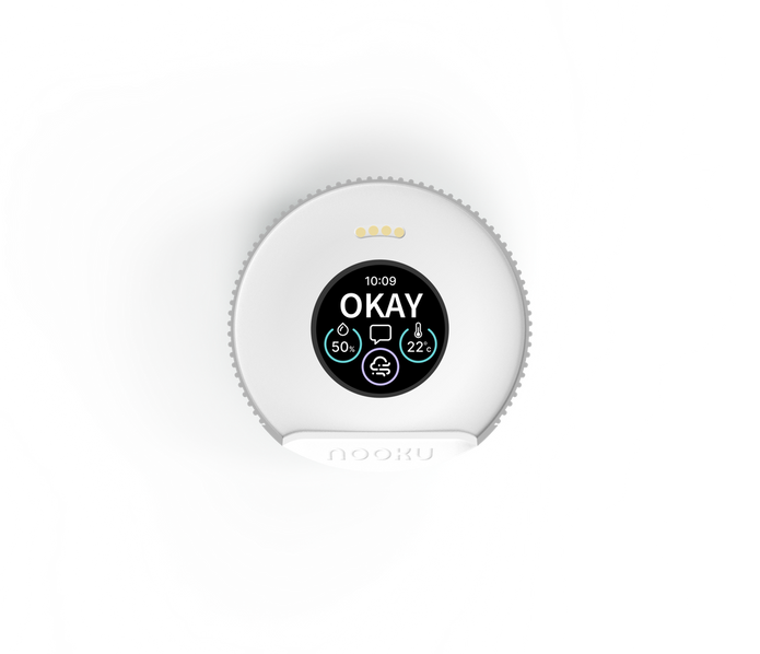 Nooku Mini Air Quality Monitor for Accurate Environmental Insights