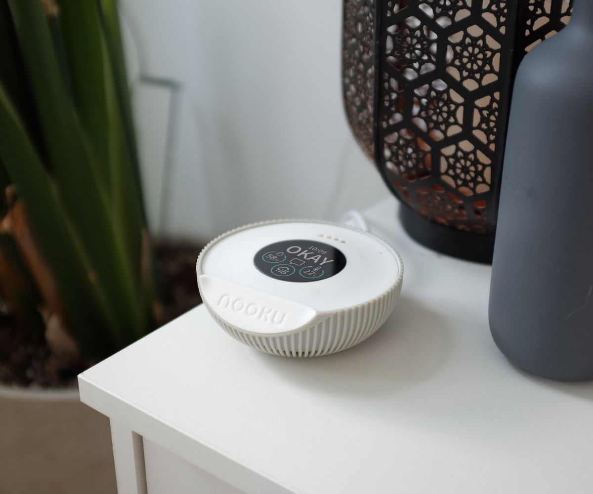 Nooku Mini Air Quality Monitor for Accurate Environmental Insights